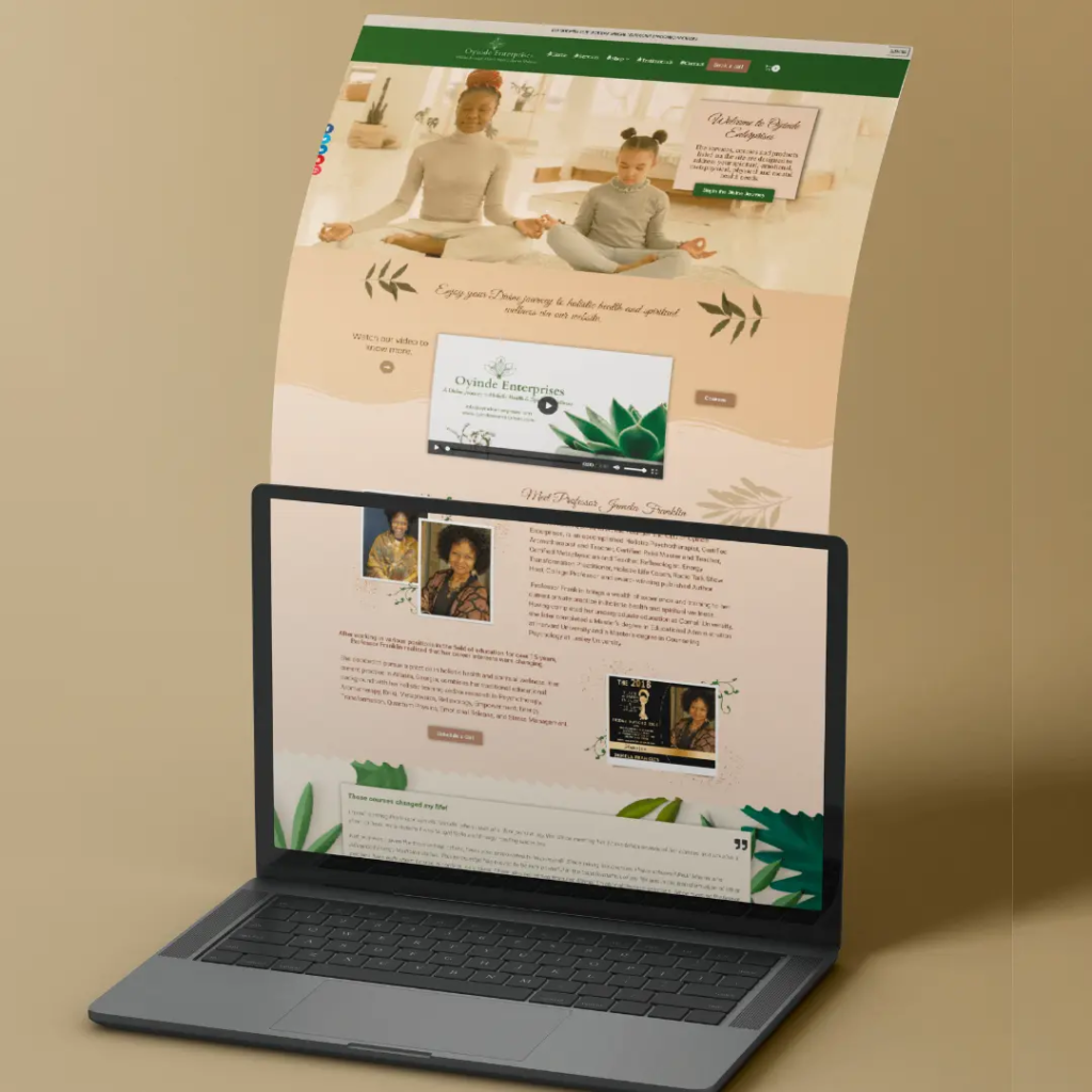 website designer for business coaches, branding for leadership coaches