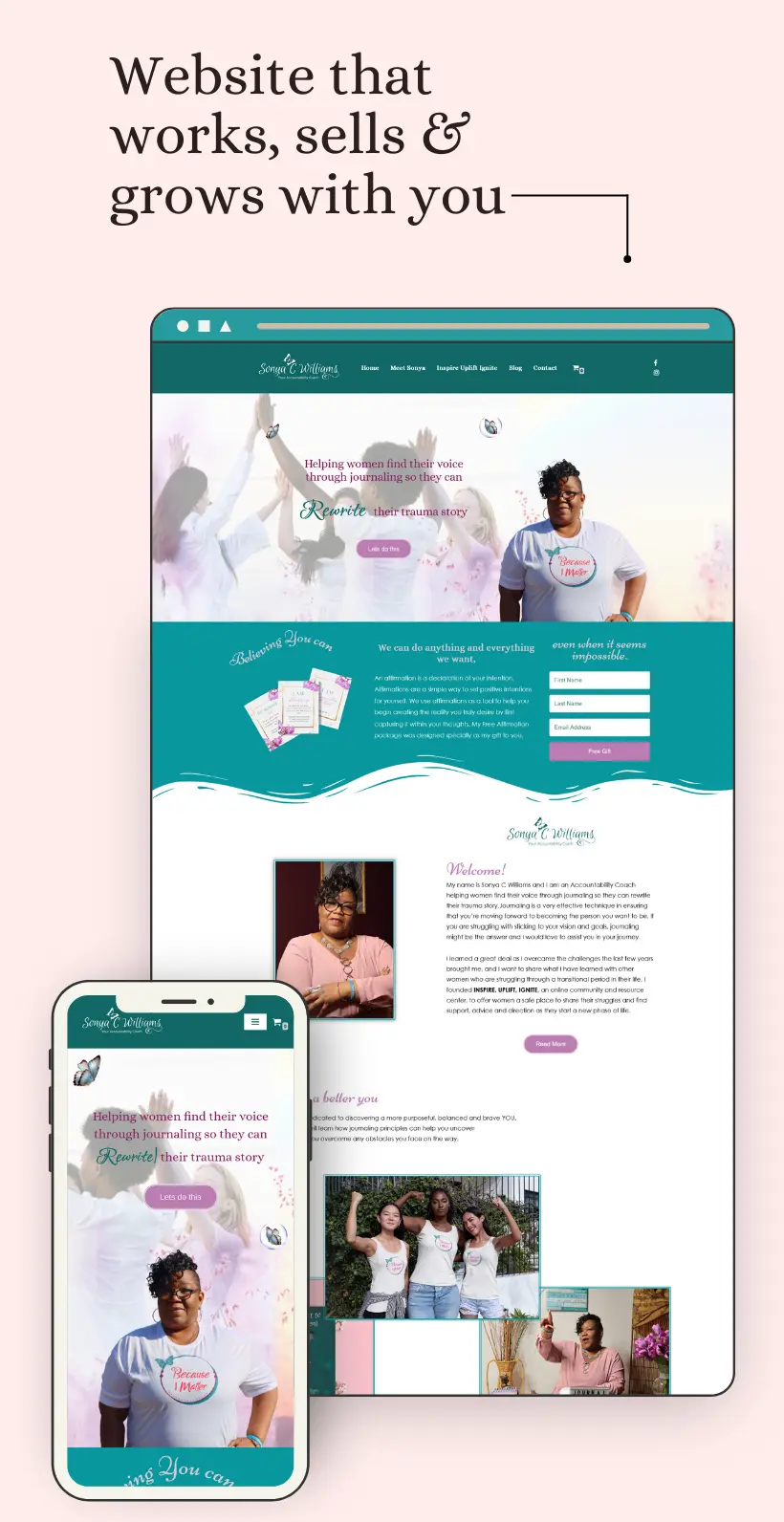 Website that works, sells & grows with you