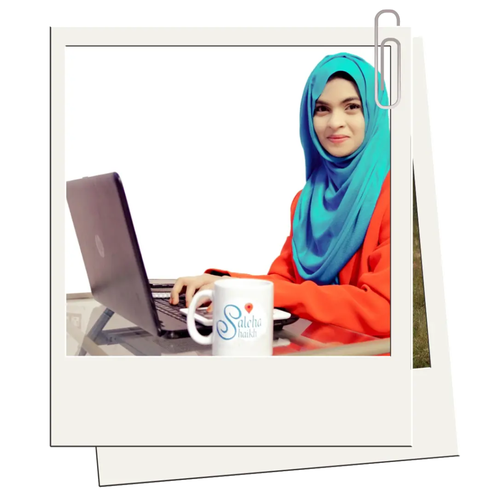 meet saleha the website designer